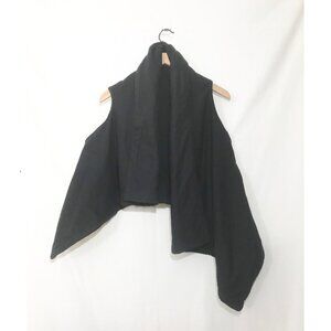 Ann Demeulemeester Waistcoat with Asymmetric Drape - Size 36 - NWOT